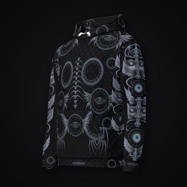 Grave Mirror Gothic Rave Hoodie