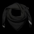 Solid Black Scarf