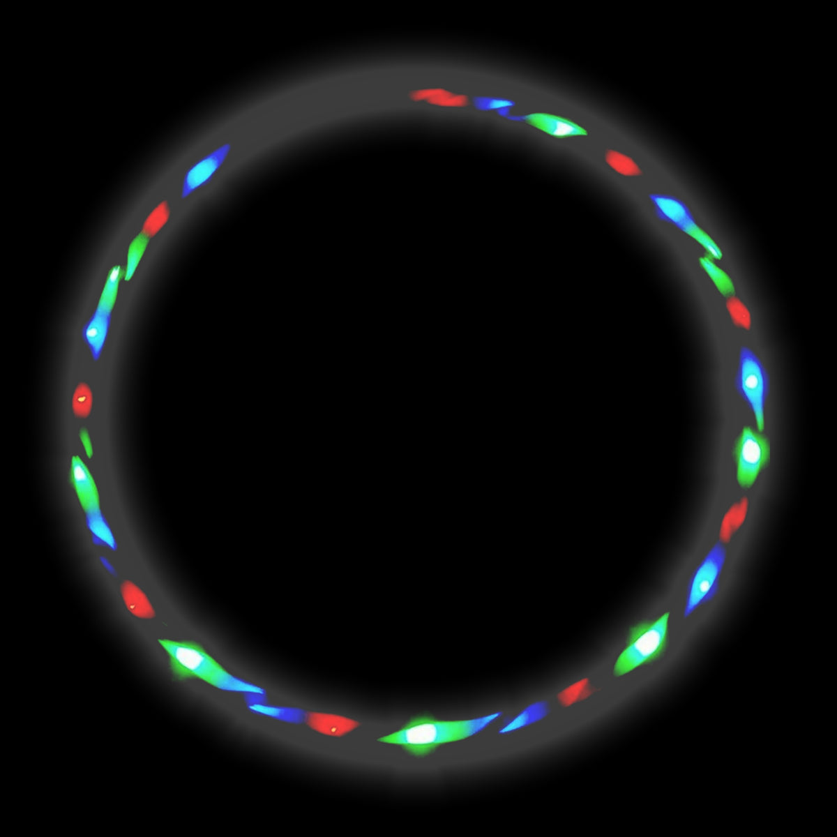 90 cm rechargeable LED hula hoop for festival flow