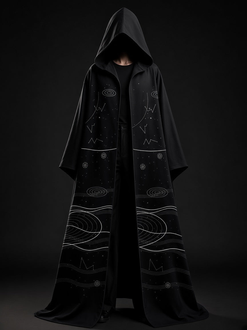 Serenity Cloak front view on model